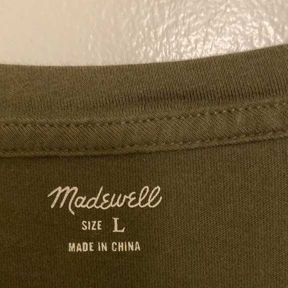 Northside vintage olive green t-shirt dress. Like new! - Picture 3 of 3